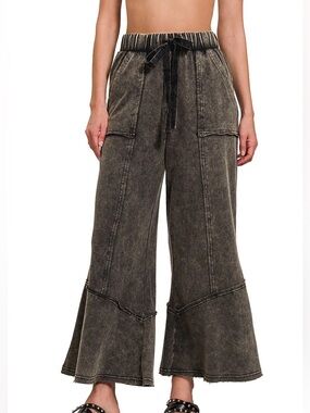 Acid Wash Boho Pants